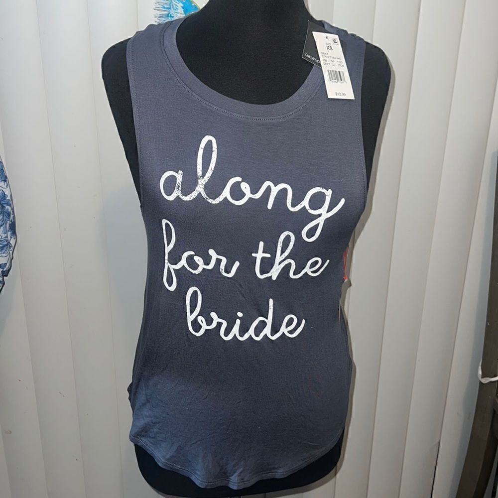 🐘NWT “Along for the bride” Shirt by Grayson Threads